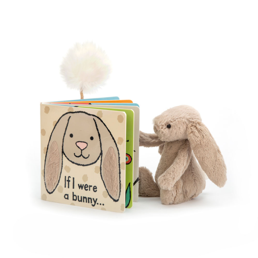 Jellycat If I Were A Bunny Board Book - Beige